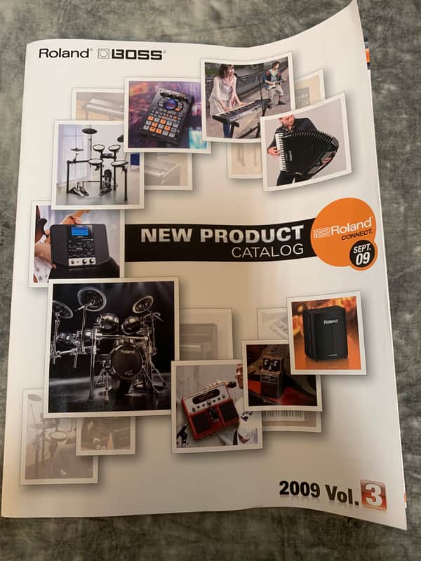 Roland Catalog 2009 V-Drum VE-20 FRV-1 image 1