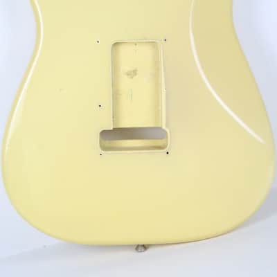 1994 Vintage Fender Stratocaster 1962 BODY ~Olympic WHITE~ Lightweight 4 LBS 62 AVRI American Reissue image 11