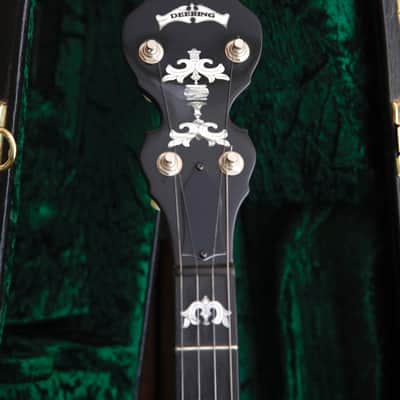 Deering Eagle II Left-Handed 5-String Banjo Pre-Owned image 3
