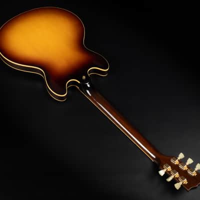 2014 Gibson Custom Shop Memphis ‘64 ES-345TD - Historic Burst VOS | USA Vintage 1964 Reissue Varitone Switch 3.79kg | CoA OHSC image 14