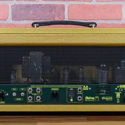 Bogner Shiva 20th Anniversary 6L6 60-Watt Head Gold Tolex image 5