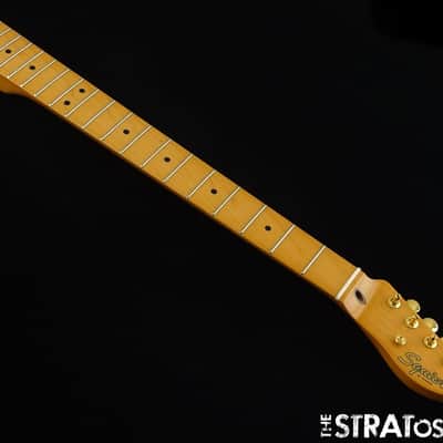Fender Squier FSR Class Vibe 50s Telecaster NECK & GOLD TUNERS Tele Tinted Maple image 2