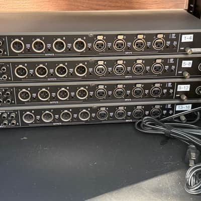 Tascam PE-40 4CH 2U parametric eq WITH LA-40 MK II line converter imagen 6
