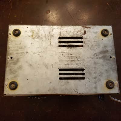 Heathkit W-5M Monoblock KT66 25 Watt Tube Power Amplifier and Cage 1959 Gold and Black image 19