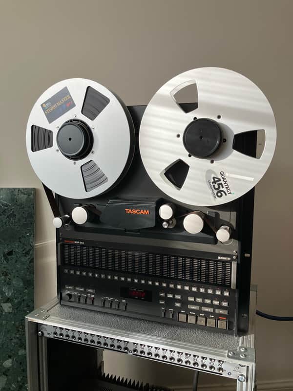 Tascam MSR-24(S) 1" 24-Track Reel to Reel Recorder + PS-24 Power Supply.Tascam MSR-24(S) 1" 24-Track Reel to Reel Recorder 1990 image 1
