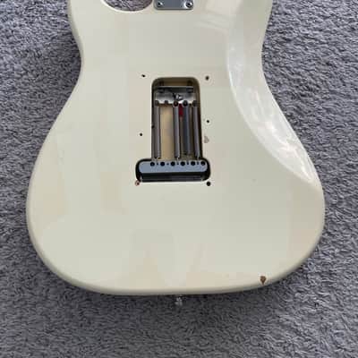 Fender Jimmie Vaughan Tex Mex Stratocaster 1996 Vintage MIM Olympic White Guitar image 16