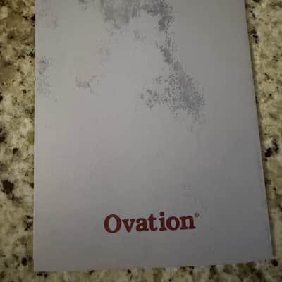 Ovation Collectors Series Brochure Catalog 1996 Adamas II Custom Legend Long Neck image 10