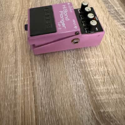 Boss HF-2 Hi Band Flanger (Green Label) 1989 - 1993 - Pink image 5