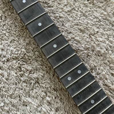 Paddle Headstock Guitar Maple Wood Neck, Rosewood Fingerboard image 6