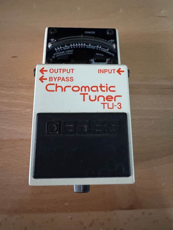 Boss TU-3 Chromatic Tuner 2009 - Present - White image 1