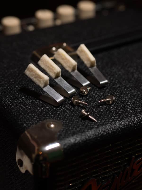 Jazz Bass-style Felt bass mutes reproduction  1960 image 1