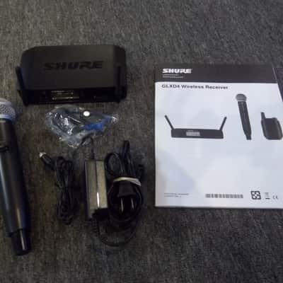 Shure GLXD4/SM58 Wireless Microphone System w/ Hand Held SM 58 *** Open Box image 2