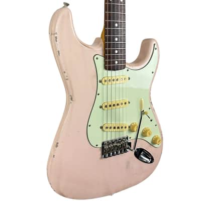 Fender MJT 60s Reissue Stratocaster - Shell Pink - Heavy Relic image 2