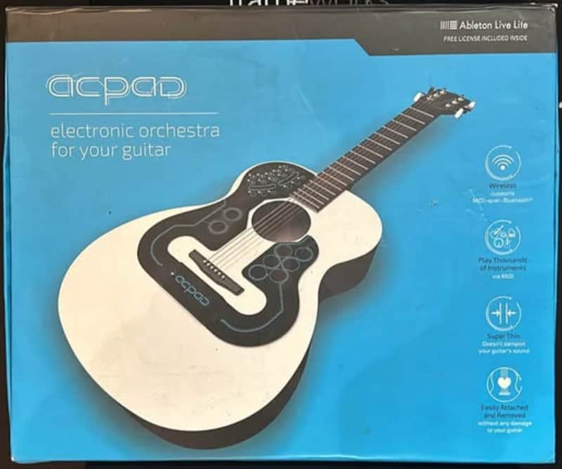 Acpad Acpad Electronic Orchestra for Acoustic Guitar Wireless Midi Controller image 1