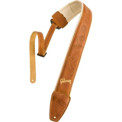 Gibson Montana Guitar Strap, Tan - Strap for Guitars image 2