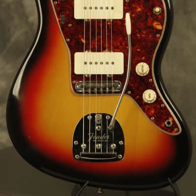 all original 1965 Fender Jazzmaster Sunburst clay dots, January of '65 image 1