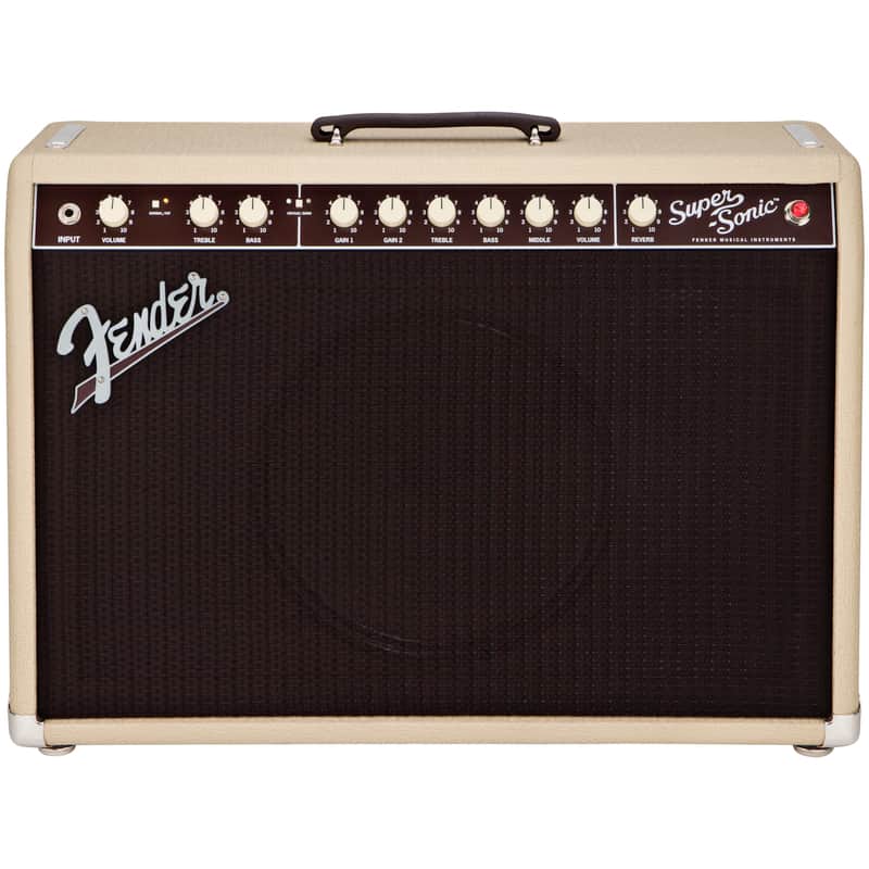 Fender Super-Sonic 22 Guitar Combo Amplifier (22 Watts, 1x12") image 1