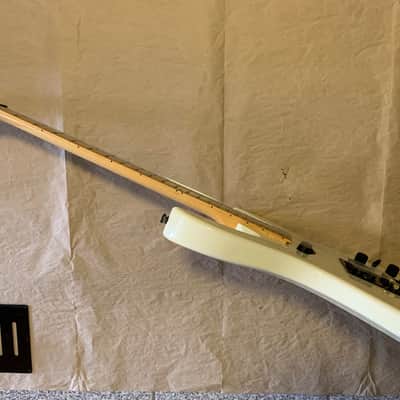 Yamaha RGZ211M White 90s Made in Taiwan //modded with tele type bridge//. image 11
