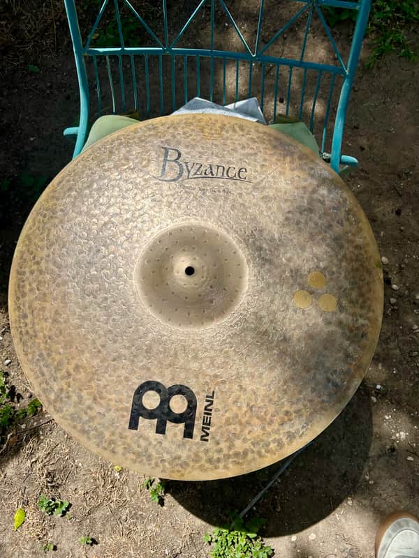 Meinl 21" Byzance Dark Double Down Crash/Ride Cymbal 2023 - Present - Unlathed image 1