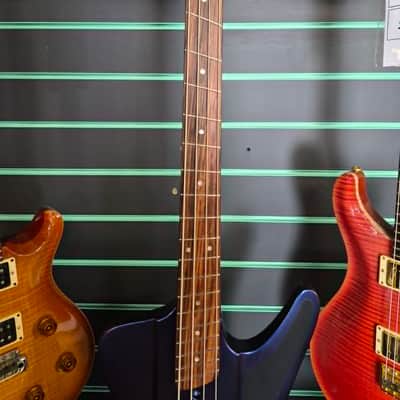Dingwall D-Roc Standard Matte Blue-To-Purple Colorshift Multi-Scale Electric Bass image 8