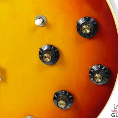 1968 Gibson ES-330 No F-Holes Employee Made Sunburst w/ OHSC image 17