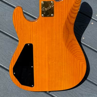 Fender Precision Bass 40th Anniversary 1992 - stunning Amber finished Flamey Maple neck by the Custom Shop ! image 5