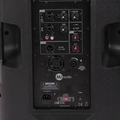 MJ Audio BP13-15A 400W RMS 15" 2-Way Active DJ Speaker with Bluetooth/MP3/USB/SD image 5