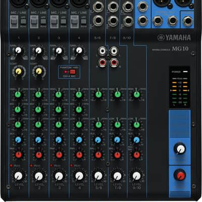 Yamaha MG10 10 Channel Mixer image 2