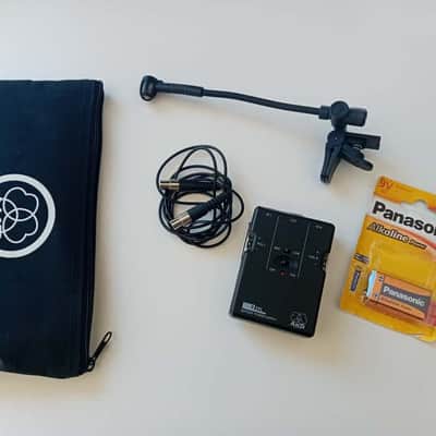 AKG 519 ML clip-on microphone + AKG B29L battery power supply image 5