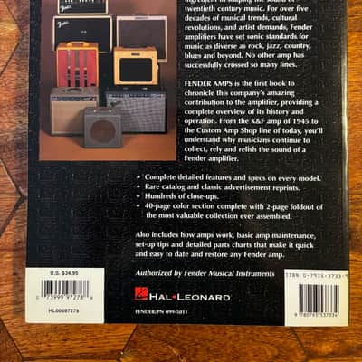 Hal Leonard Fender Amps, The First 50 Years 1995 Softcover image 2