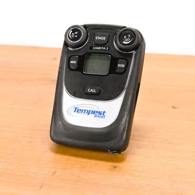 Clear-Com TMR42524INCC Tempest 2400 4-Channel Wireless Belt Station CG01PQU image 1