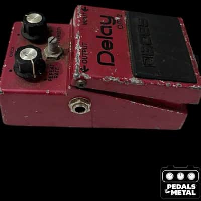 Boss DM-2 Delay (Black Label) 1981 - 1984 - Pink - X18595 image 3