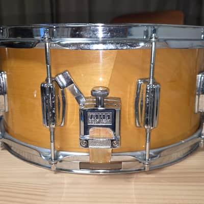 Tama AW556 Superstar Powerline Artwood Birch 6.5x14" Snare Drum 1981 - 1986 - Super Maple image 3