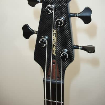Peavey Cirrus 4 Flame Maple Trans Blue 35" Scale 4-String Electric Bass Guitar with Case image 7