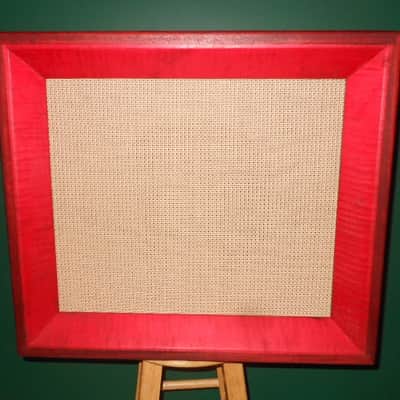 CUSTOM-MADE PROTOTYPE 30w 1x12 combo in solid mahogany and maple cabinet. MINT. NOS. 2025 - Oxblood on African Mahogany and Maple. Trident Amplification. image 1