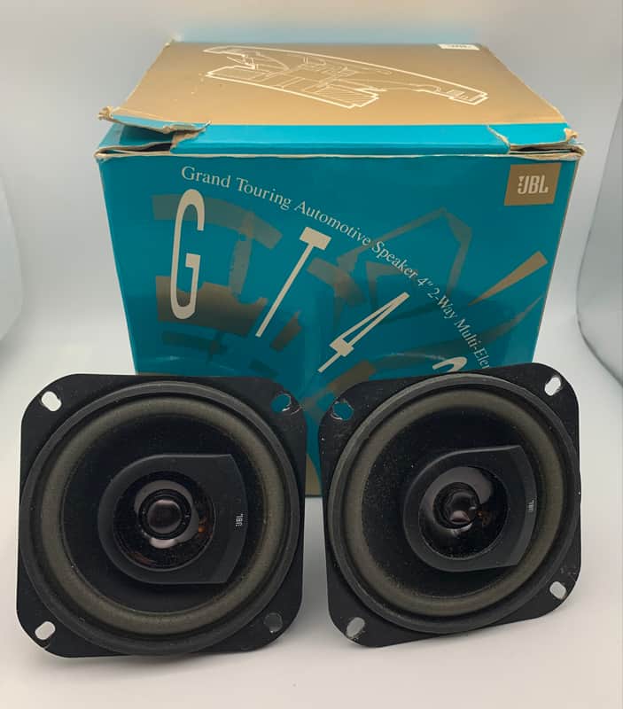 Set of JBL GT421 Grand Touring Automotive Speakers 4" 2-Way Multi-Element w/ Box image 1