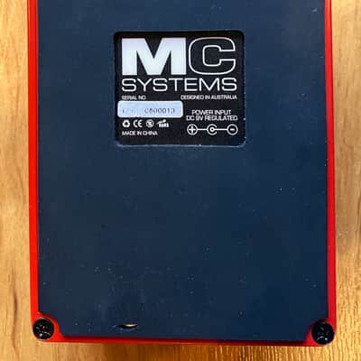 Rare Distortion Pedal Dual Gain With V SWITCH By MC Systems Dynamic Analogue Distortion! image 8