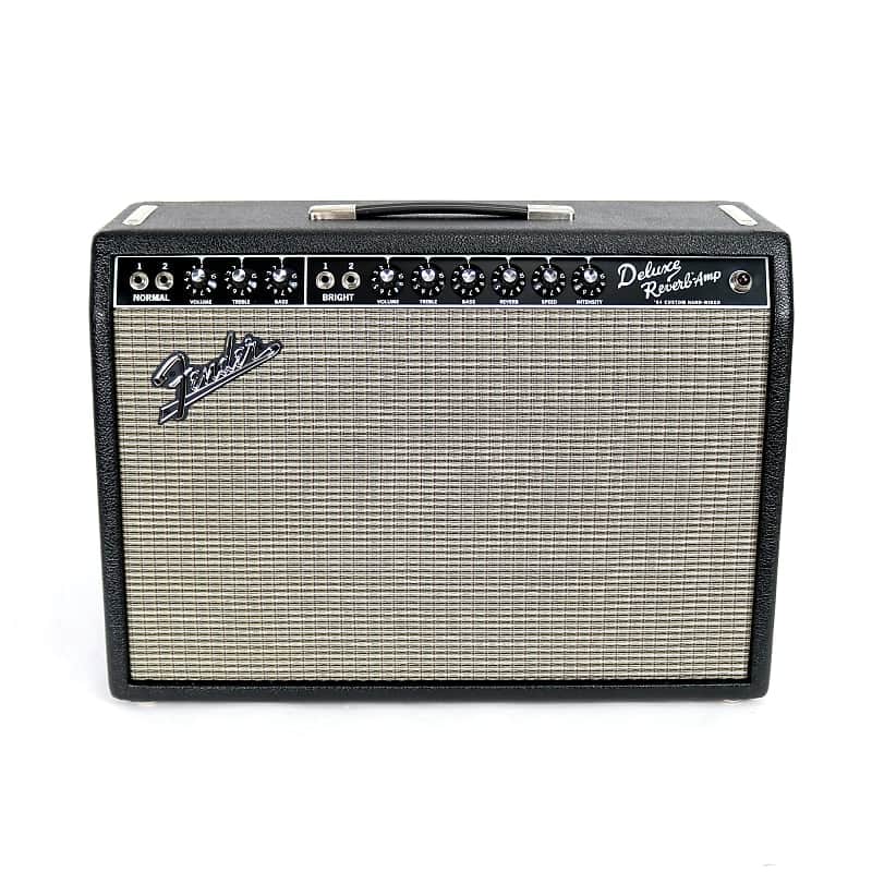 Fender '64 Custom Deluxe Reverb-Amp 2-Channel 20-Watt 1x12" Guitar Combo image 1