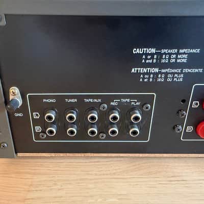 Sansui A-40 Integrated Amplifier – Serviced (Silnica Zagreb) – Bias Adjusted – Excellent image 9