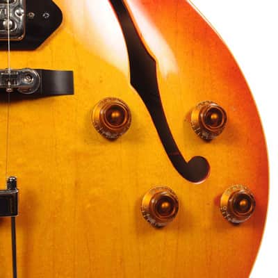 Gibson 1961 ES-125 TCD w/Gretsch pickups & Frequensator Tailpiece w/HSC USED image 8