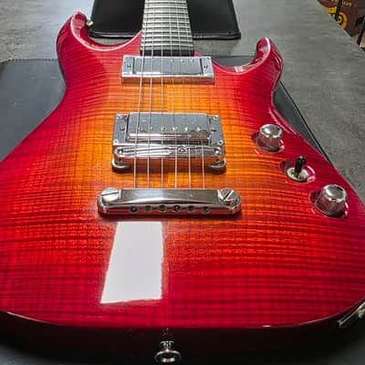 Jackson AT1T USA Archtop 1997 Mahogany Body AAAAA Flame Top American Figured Pro American Kent Armstrong HH Strat Guitar Pre-Fender AT1 Sunburst image 11