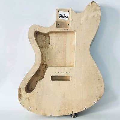 Unfinished Left Hand Jazzmaster Style Guitar Body image 1