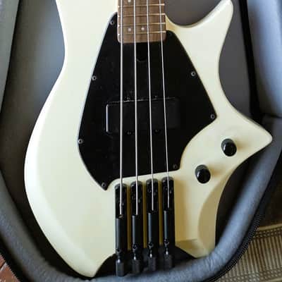 HILs NEXT HNB3 Short Scale Bass Guitar Headless wGig Bag White image 3