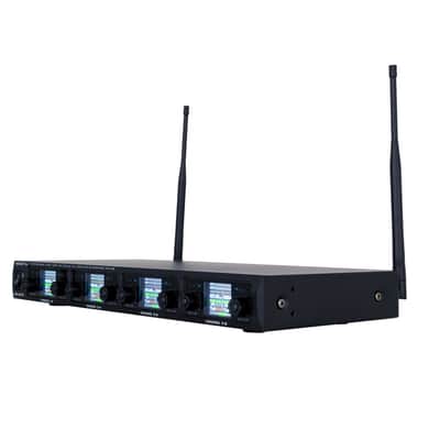 VocoPro UDX-PLAY-16  Professional Digital UHF PLL Wireless Mic System with Sixteen Headset Vocal Microphones image 4