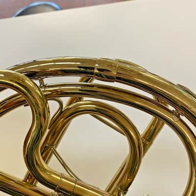 Very Clean Used Conn 14D Single F French Horn in Yellow Brass, Lacquered; with Case, Mouthpiece image 13