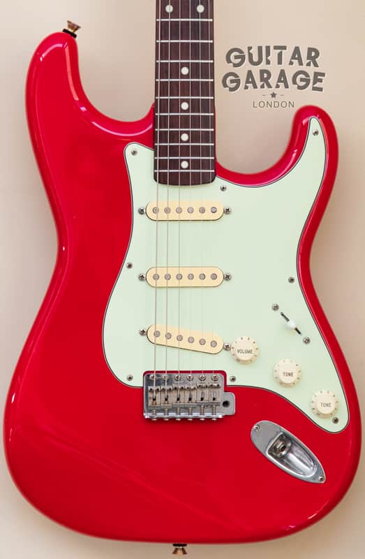 1989 Fender Japan Vintage Stratocaster Torino Red Rosewood | Reverb