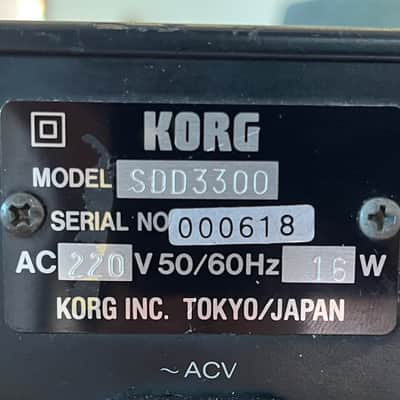 Korg SDD-3300 Triple Digital Delay image 3