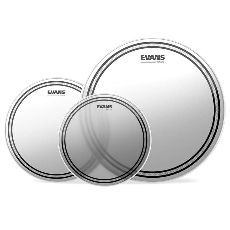 Evans EC2 Coated Drumhead Pack 10/12/14 image 1