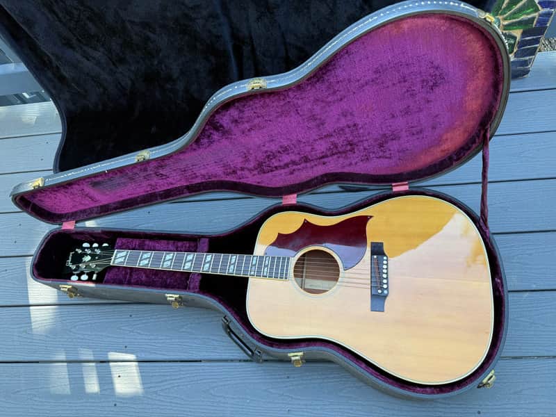 Late 60's Gibson Country Western Acoustic w/vintage hardshell case image 1