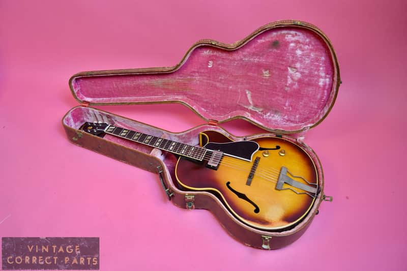 Vintage 1963 Gibson ES-175 Original Sunburst Finish, Single PAF, Killer Player!